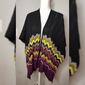 Missoni for Target shawl, cape, poncho.
